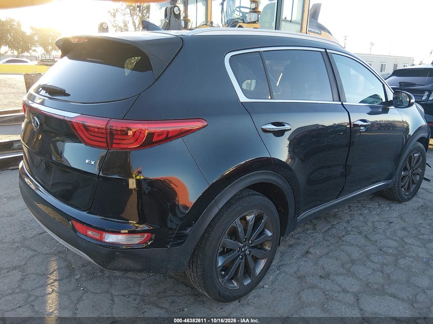 Vin: kndpn3ac3j7427367, lot: 46882958, kia sportage ex 20184