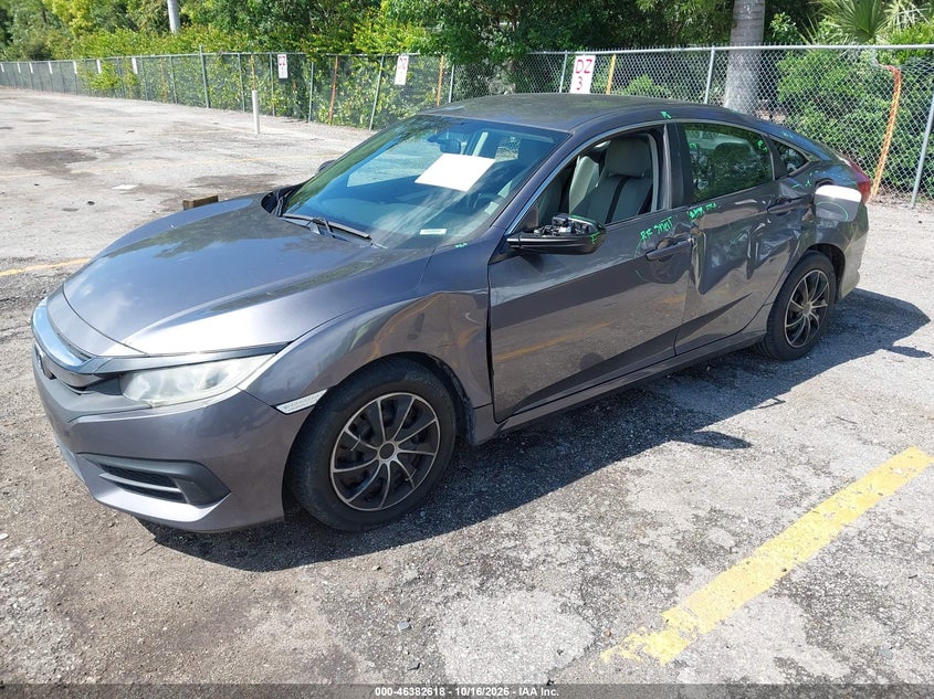 Vin: 2hgfc2f59jh606122, lot: 46882965, honda civic lx 20182