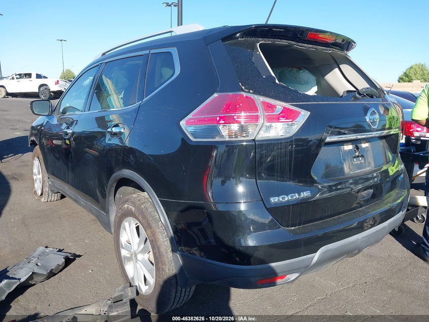 Vin: 5n1at2mv6ec773179, lot: 46882973, nissan rogue sv 20143