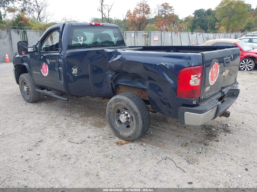Vin: 1gc3cvbg3af136360, lot: 46882977, chevrolet silverado 2500hd work truck 20103