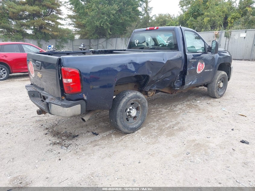 Vin: 1gc3cvbg3af136360, lot: 46882977, chevrolet silverado 2500hd work truck 20104