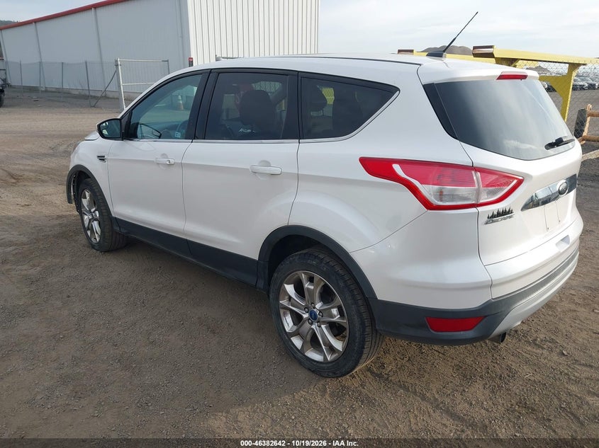 Vin: 1fmcu9h91duc71782, lot: 46882989, ford escape sel 20133