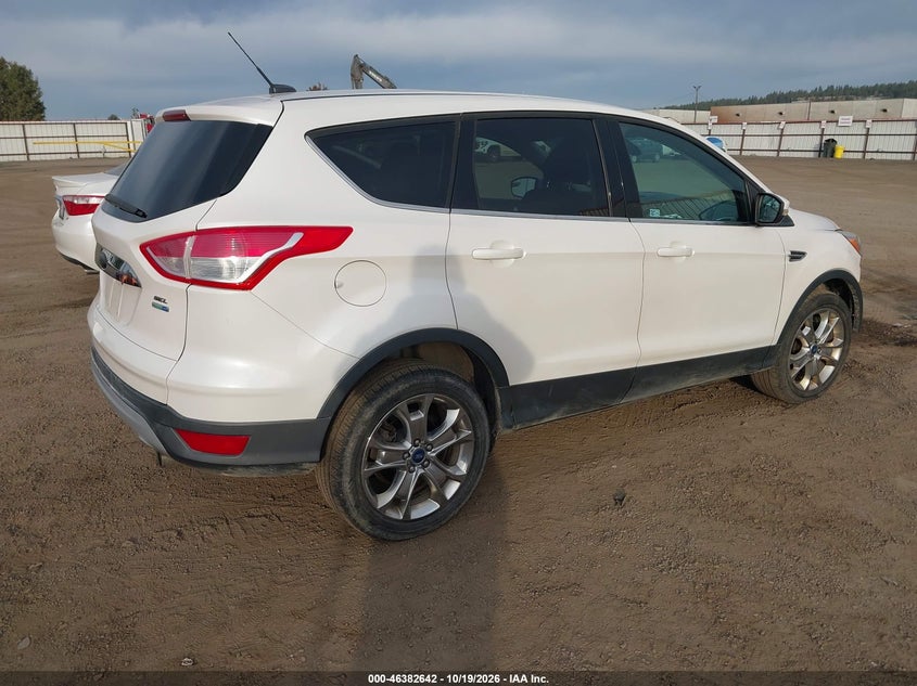 Vin: 1fmcu9h91duc71782, lot: 46882989, ford escape sel 20134