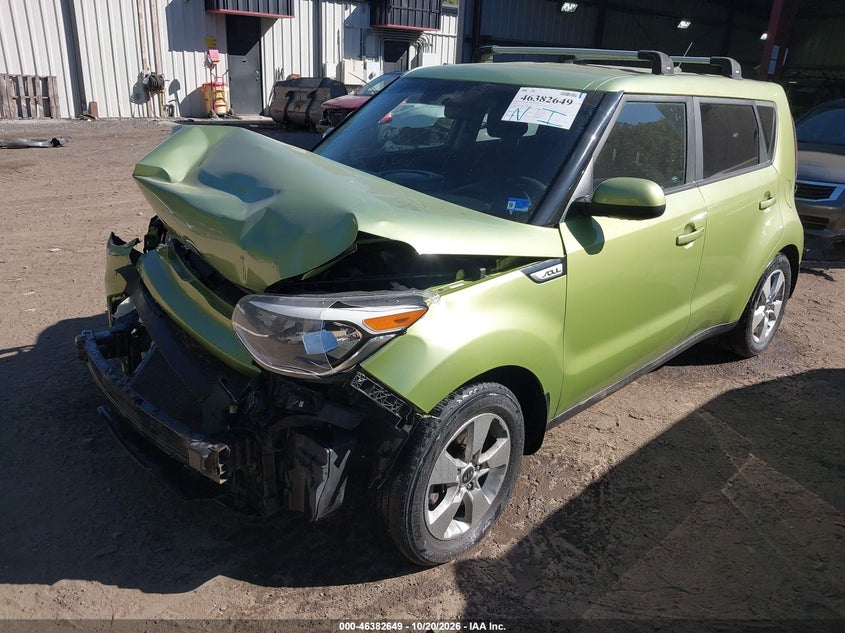 2018 Kia Soul, Повреждение двигателя, IAAI, VIN KNDJN2A20J7900441 — фото 2