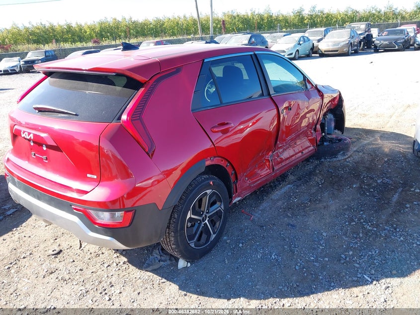 Vin: kndcp3le3s5307024, lot: 46883029, kia niro lx 20254