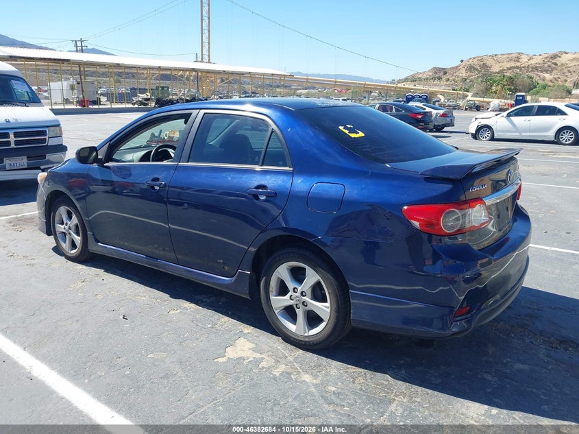 Vin: 5yfbu4ee2dp115493, lot: 46883031, toyota corolla s 20133