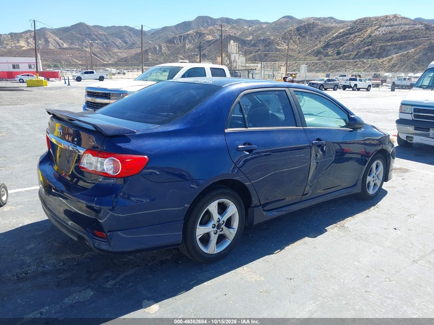 Vin: 5yfbu4ee2dp115493, lot: 46883031, toyota corolla s 20134
