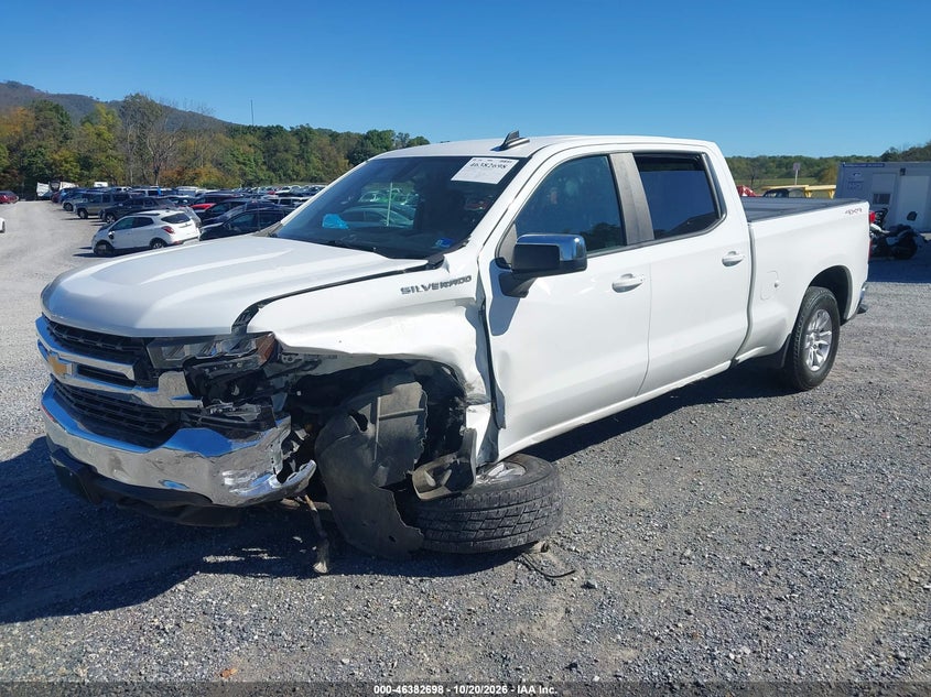 Vin: 1gcuyded0kz255873, lot: 46883045, chevrolet silverado 1500 lt 20192