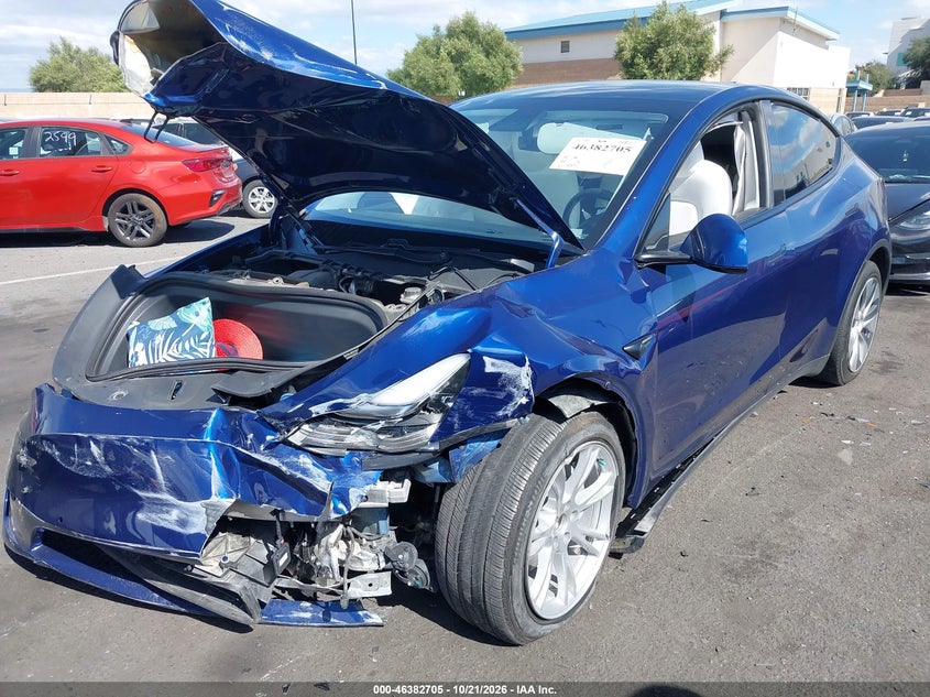 Vin: 5yjygdee9lf056521, lot: 46883052, tesla model y long range dual motor all-wheel drive 20202