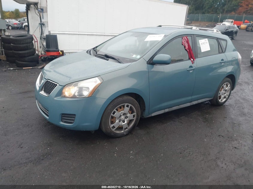 2009 Pontiac Vibe, Обычный износ, IAAI, VIN 5Y2SM67019Z420347 — фото 2