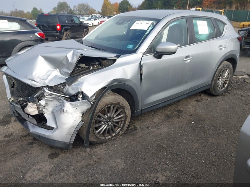 Vin: jm3kfbbm0j0419607, lot: 46883077, mazda cx-5 sport 20182