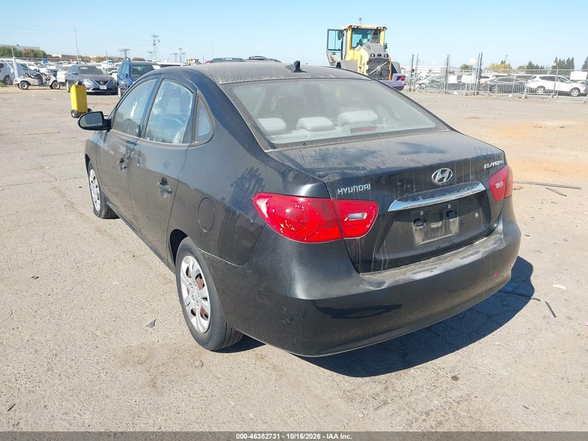 Vin: kmhdu4ad4au181012, lot: 46883078, hyundai elantra gls 20103