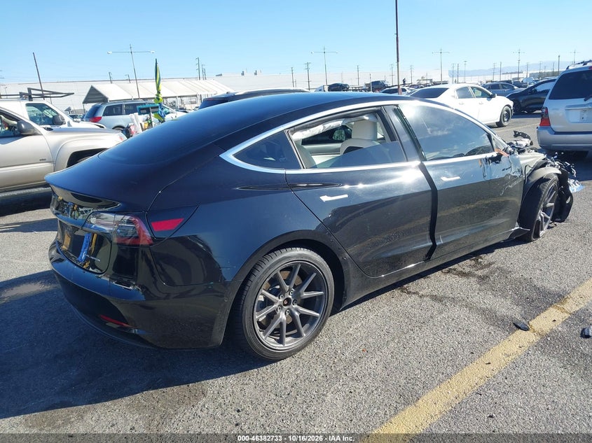 Vin: 5yj3e1eb3jf099334, lot: 46883080, tesla model 3 long range/performance 20184