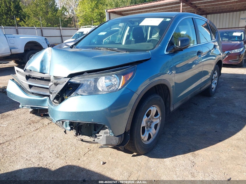 2014 Honda Cr-V Lx, Normal Wear & Tear, IAAI, VIN 2HKRM3H32EH508590 — photo 2