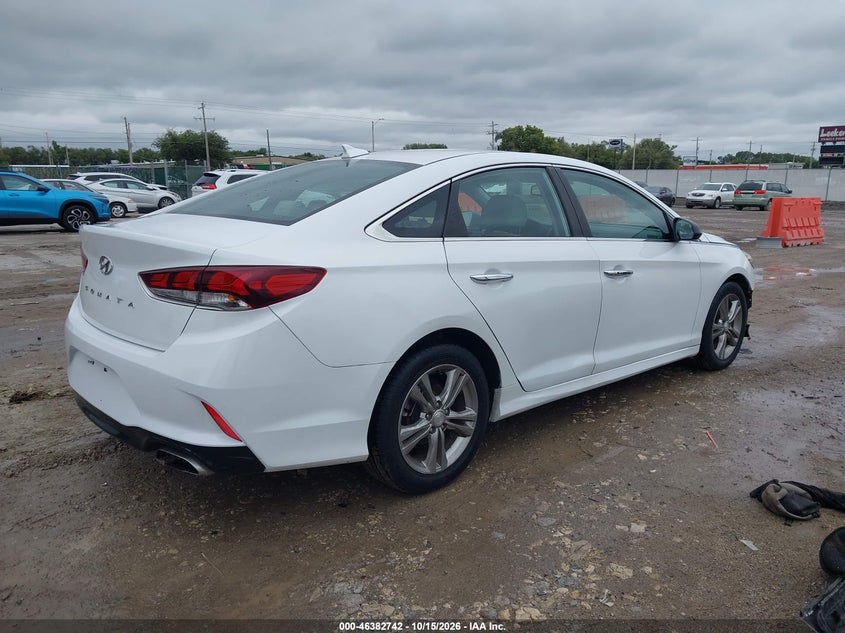 Vin: 5npe34af3kh768701, lot: 46883089, hyundai sonata sel 20194