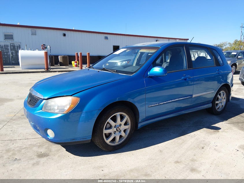 KIA SPECTRA5 2005 VIN KNAFE161155127848