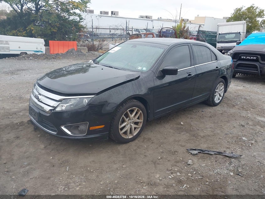 2012 Ford Fusion Sel, Front End, IAAI, VIN 3FAHP0JA8CR288107 — photo 2