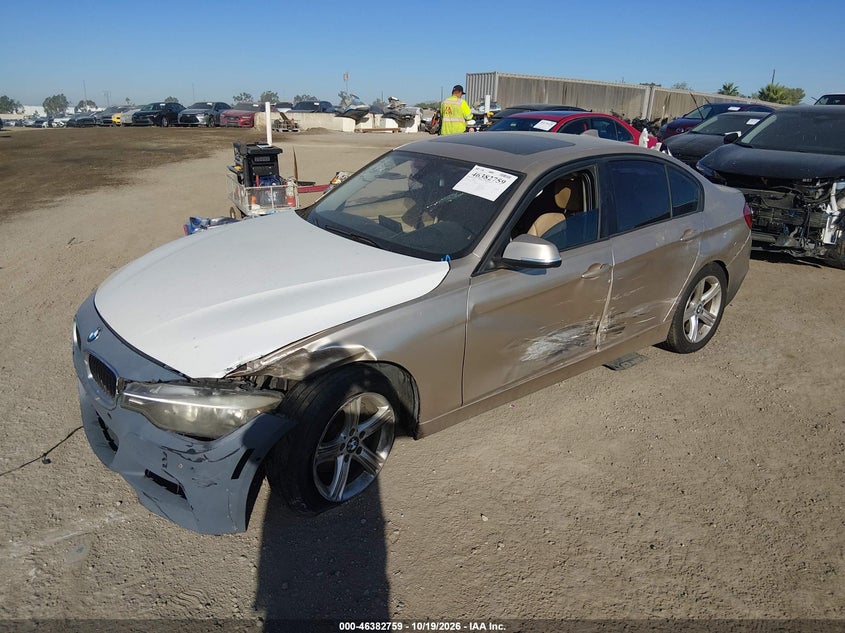 Vin: wba3c1c59fk119192, lot: 46883106, bmw 328i 20152