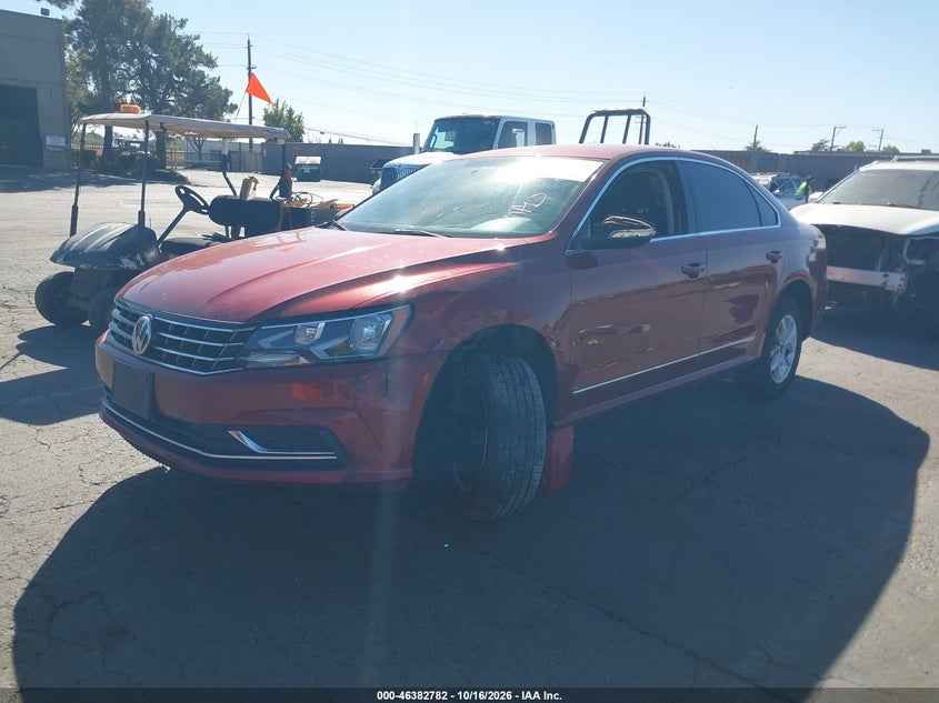 Vin: 1vwat7a3xhc019952, lot: 46883129, volkswagen passat 1.8t s 20172