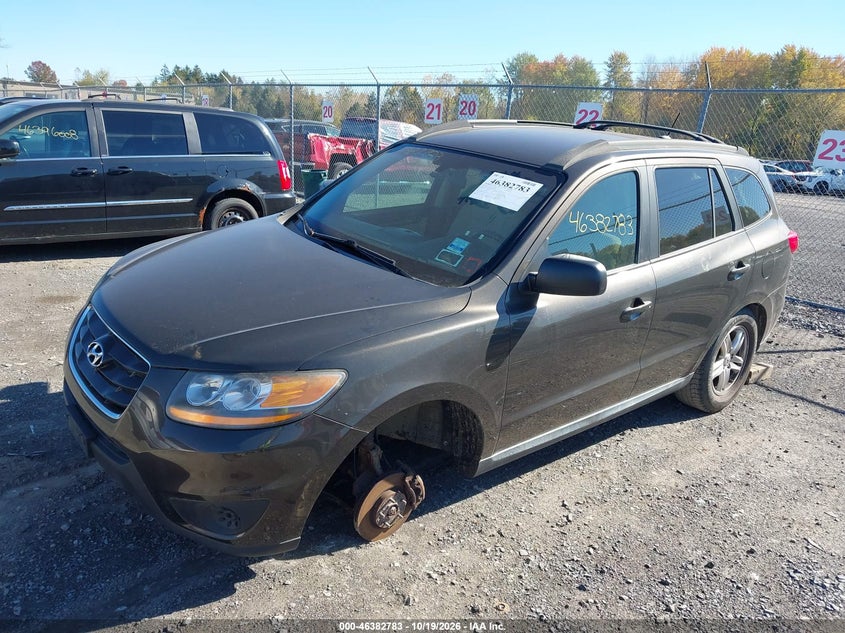 2011 Hyundai Santa Fe Gls, Normal Wear & Tear, IAAI, VIN 5XYZGDAB5BG078846 — photo 2