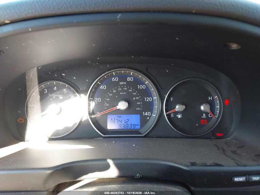 HYUNDAI SANTA FE 2011 VIN 5XYZGDAB5BG078846