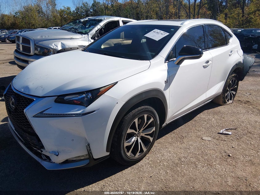 Vin: jtjbarbz9h2127865, lot: 46883144, lexus nx 200t f sport 20172