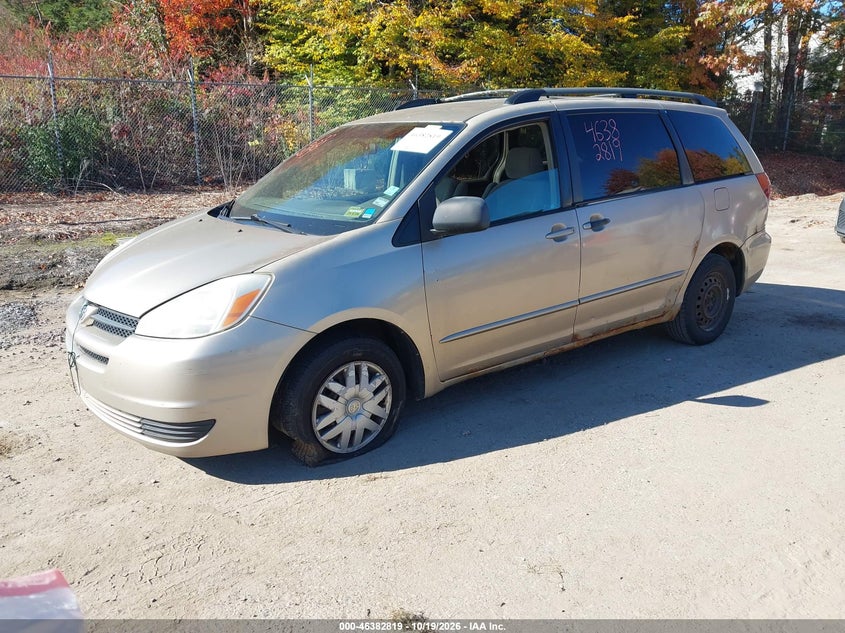 2005 Toyota Sienna Le, Обычный износ, IAAI, VIN 5TDZA23C05S334264 — фото 2
