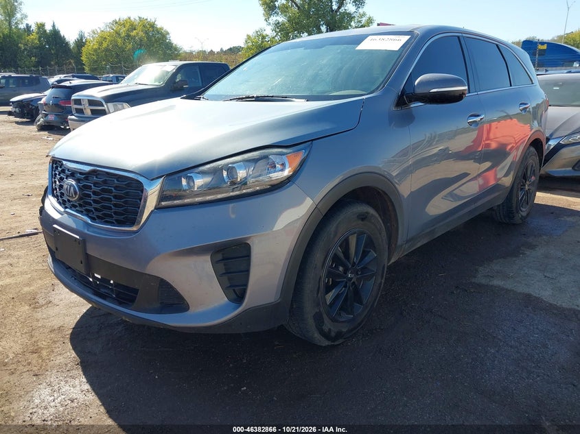 2019 Kia Sorento 2.4L L, Удар спереди, IAAI, VIN 5XYPG4A3XKG604923 — фото 2
