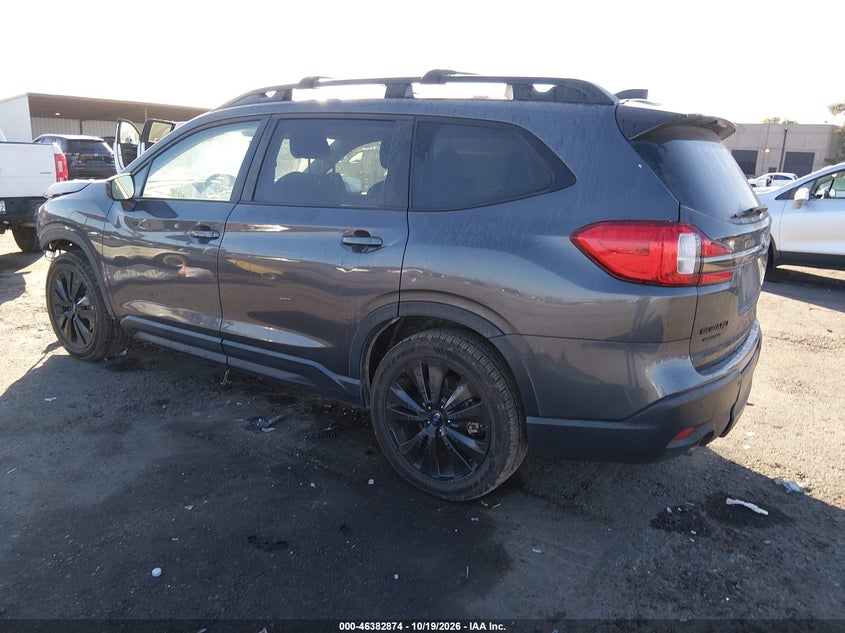 Vin: 4s4wmajd2n3401217, lot: 46883221, subaru ascent onyx edition 20223