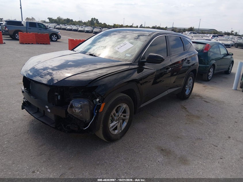 2025 Hyundai Tucson Se, Right Front, IAAI, VIN 3KMJA3DE1SE004591 — photo 2