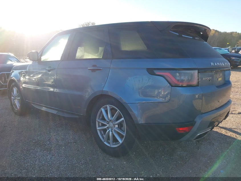 Vin: salwg2su0ma783413, lot: 46883359, land rover range rover sport se mhev 20213