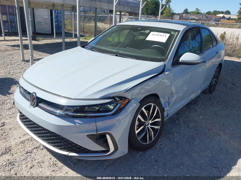 Vin: 3vwex7bu8sm021055, lot: 46883361, volkswagen jetta 1.5t se 20252