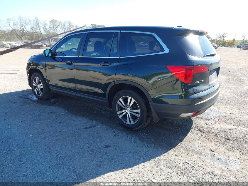 Vin: 5fnyf6h57hb005973, lot: 46883367, honda pilot ex-l 20173