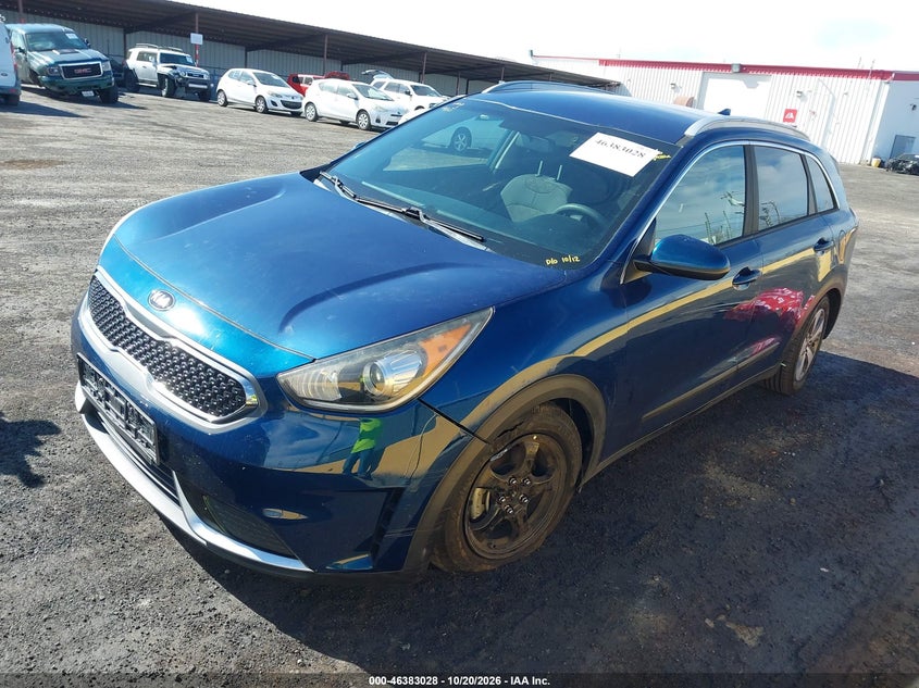 Vin: kndcb3lc6h5104151, lot: 46883375, kia niro lx 20172