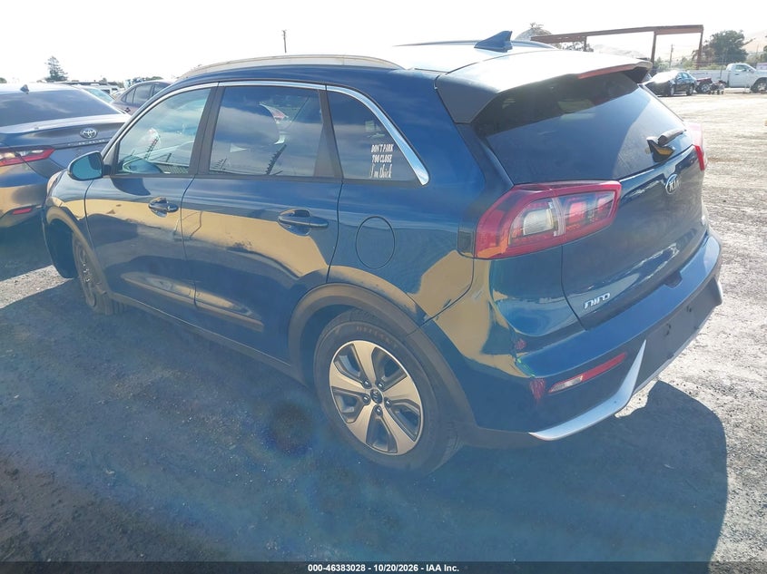 Vin: kndcb3lc6h5104151, lot: 46883375, kia niro lx 20173