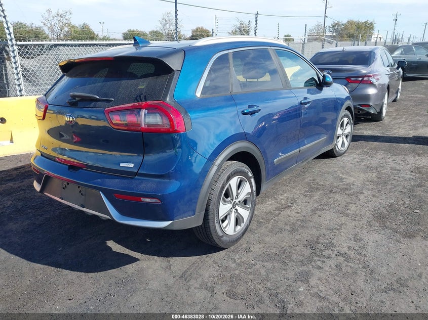Vin: kndcb3lc6h5104151, lot: 46883375, kia niro lx 20174