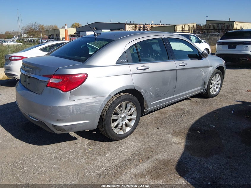 Vin: 1c3ccbbbxdn605462, lot: 46883377, chrysler 200 touring 20134