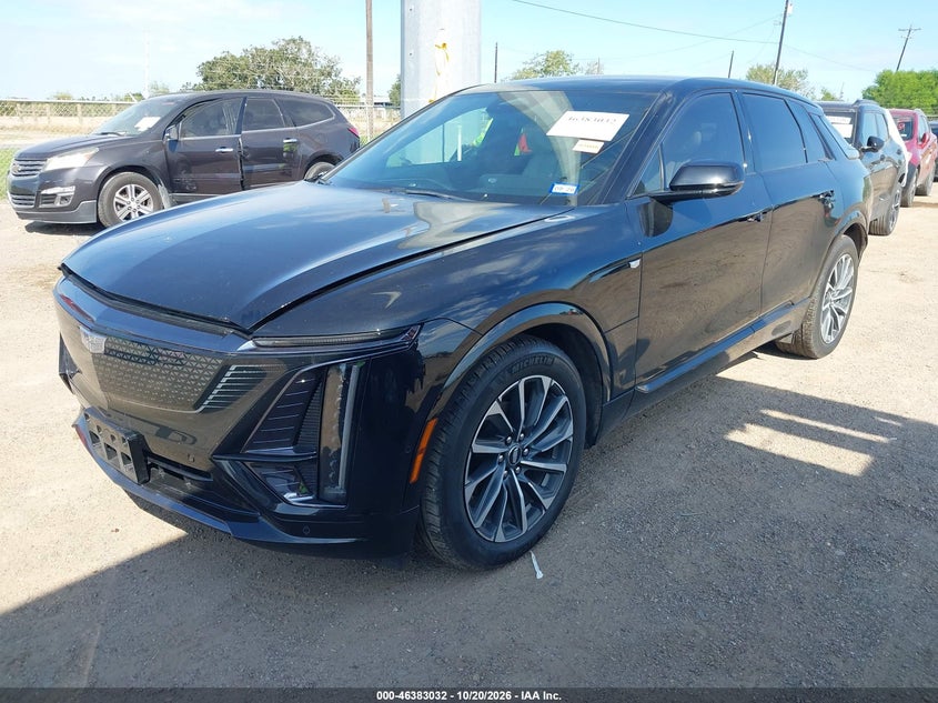 Vin: 1gykptrk2rz125577, lot: 46883379, cadillac lyriq sport w/1sf 20242