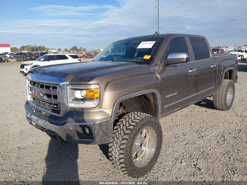 Vin: 3gtu2vec5eg239963, lot: 46883392, gmc sierra 1500 slt 20142