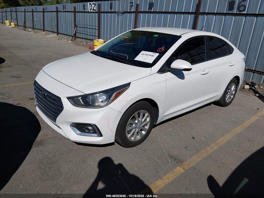 Vin: 3kpc24a6xne176683, lot: 46883393, hyundai accent sel 20222
