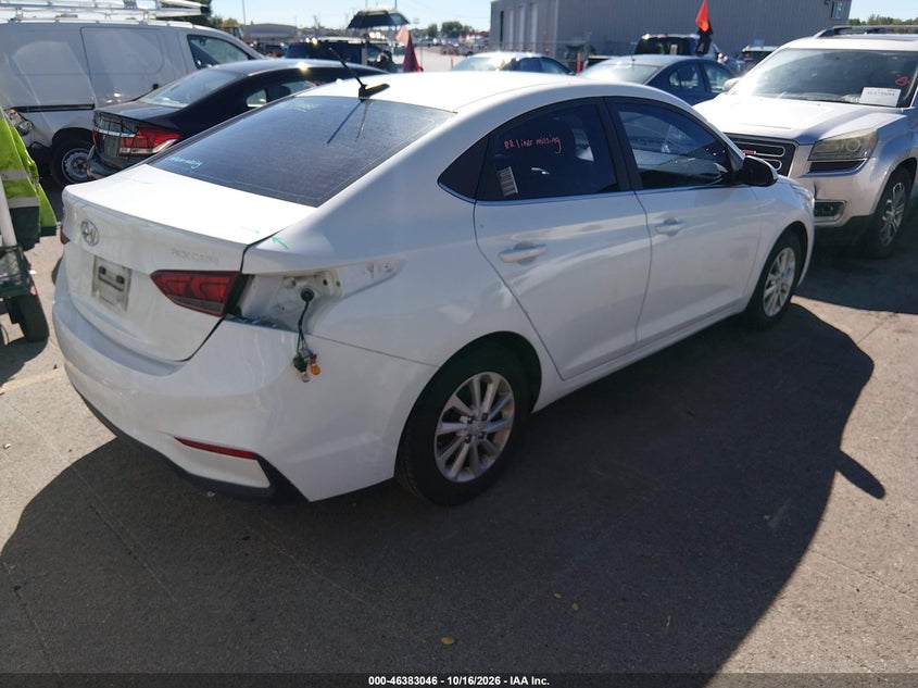 Vin: 3kpc24a6xne176683, lot: 46883393, hyundai accent sel 20224