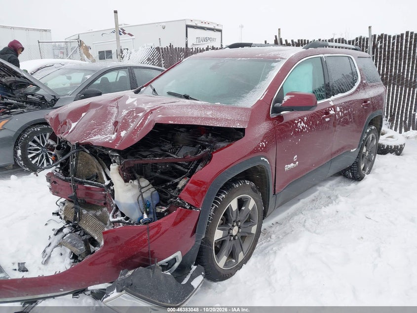 Vin: 1gkknwlsxjz245609, lot: 46883395, gmc acadia slt-2 20182