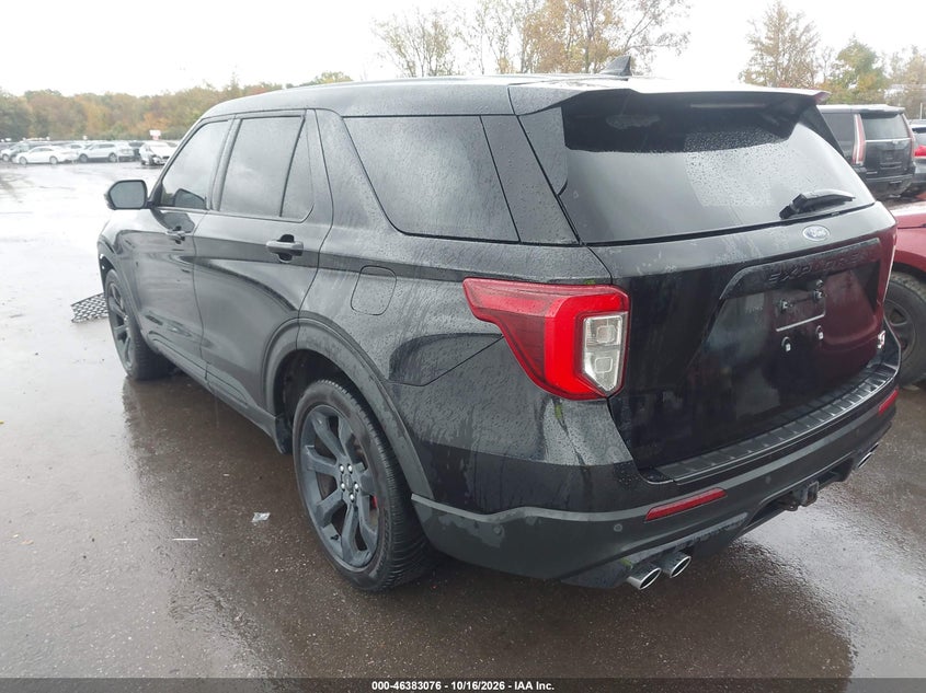 Vin: 1fm5k8gcxnga40630, lot: 46883423, ford explorer st 20223