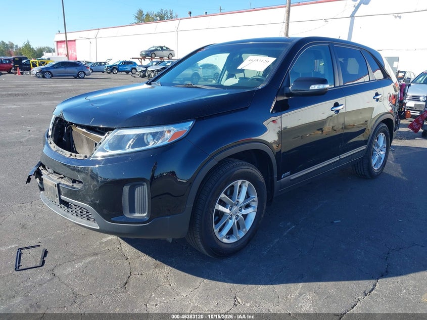 Vin: 5xyktca6xeg542583, lot: 46883467, kia sorento lx 20142