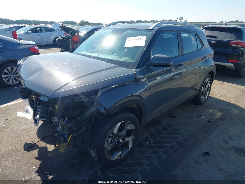 2026 Hyundai Venue Sel, Front End, IAAI, VIN KMHRC8A3XTU457588 — photo 2