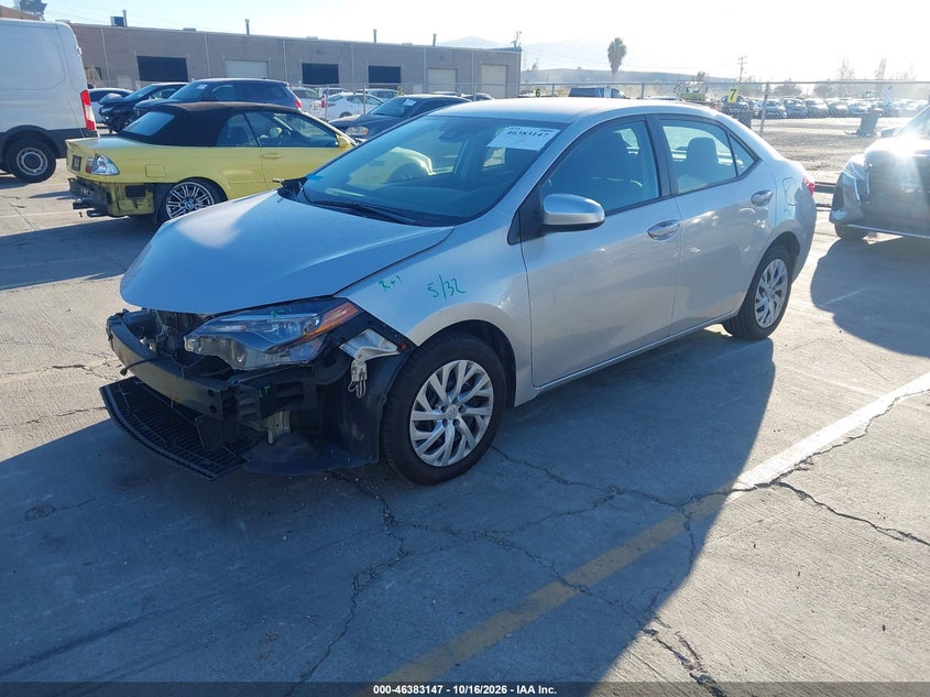 Vin: 5yfburhe0kp894947, lot: 46883494, toyota corolla le 20192