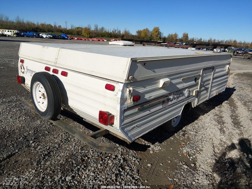 JAYCO POP UP CAMPER 1990 VIN 1UJAJ01F7L1BM1380