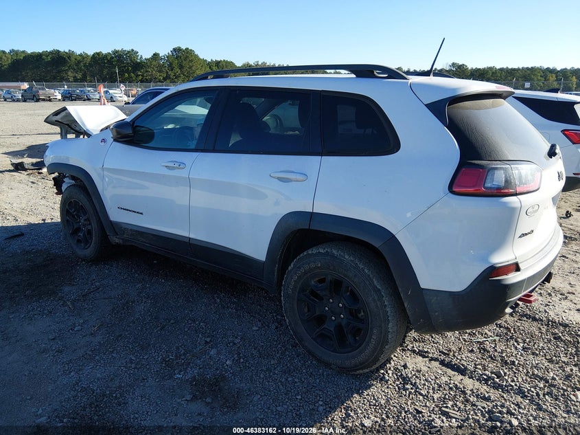 Vin: 1c4pjmbx4md244696, lot: 46883509, jeep cherokee trailhawk 4x4 20213