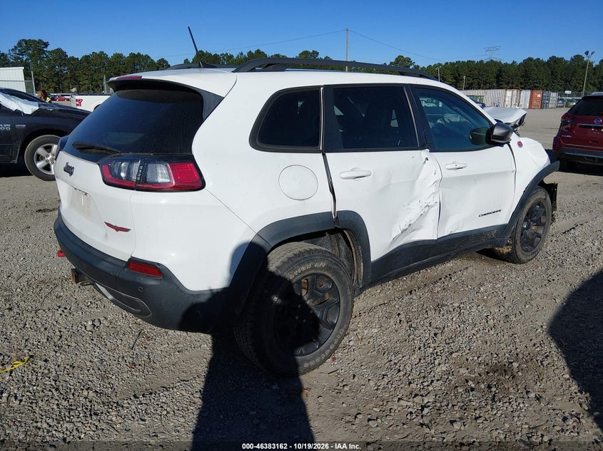 Vin: 1c4pjmbx4md244696, lot: 46883509, jeep cherokee trailhawk 4x4 20214