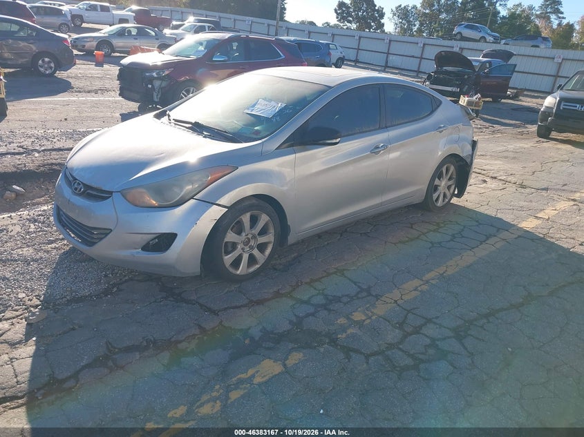 Vin: 5npdh4ae8dh229658, lot: 46883514, hyundai elantra limited pzev 20132